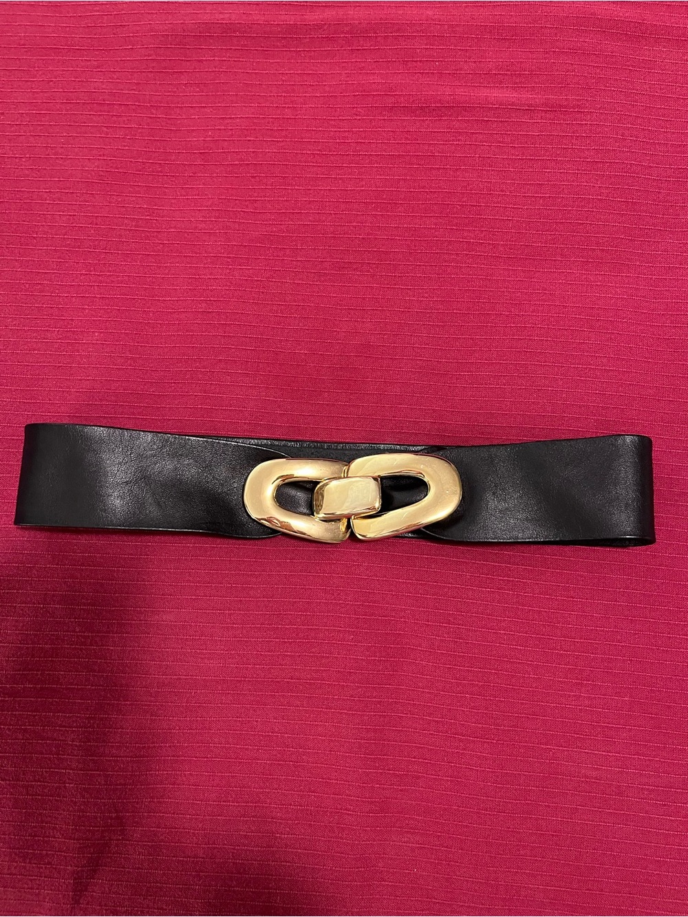 Soft Black Leather Belt